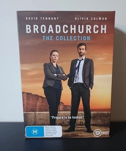 Broadchurch The Collection Series 1 2 3 DVD Set David Tennant Mystery Crime Show - Picture 1 of 15