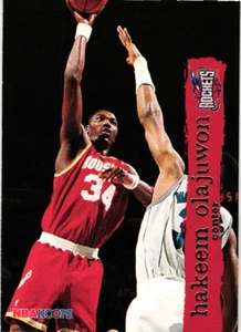 1995-96 Hoops #63 Hakeem Olajuwon - Picture 1 of 2