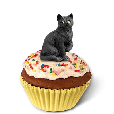 Conversation Concepts Black Tabby Cat Kittycake Trinket Box - Image 1 of 1