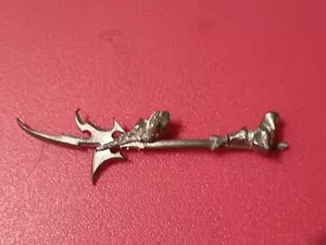 Warhammer Fantasy Dark Elves Elf Dark Rider Halberd Arm Metal Bit Part - Picture 1 of 2
