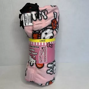 HELLO KITTY LARGE VALENTINE’S DAY SLEEP PAJAMA PANTS 2024 SANRIO NEW IN PACKAGE - Picture 1 of 7