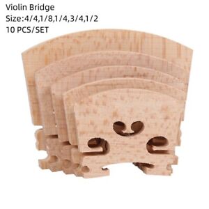 Ensemble de pont violon en bois d'érable 10 pièces type ordinaire parfait pour