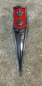 66 Pontiac Beaumont Grille Nose Arrow Spear Emblem NEW FREE SHIPPING 1966 - Picture 1 of 2