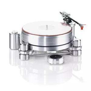 Acoustic Solid Plattenspieler Solid Machine Alu hochglanz mit Tonarm WTB 370 - Bild 1 von 1