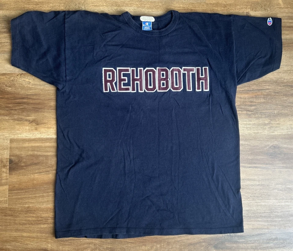 Vintage Champion 80s 90s Rehoboth Beach Delaware Crew Single Stitch T-Shirt 2XL - Image 1 of 4