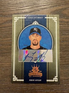 2005 Donruss Diamond Kings #112 Jeremy Affeldt Signature Bronze #/100 - Picture 1 of 2