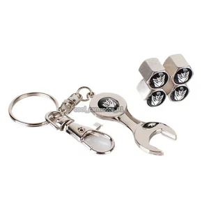 5x Transformers Decepticons Car Wheel Tire Caps Valve Stem Cover keychain keyfob - Picture 1 of 3
