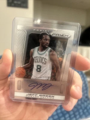 2013-14 Panini Prizm Jeff Green Auto Autograph Atlanta Hawks #134 — 第 1/2 张图片