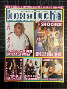 RARE Vintage Mexican Magazine Box y Lucha 2005 #2701 Shocker Dr. Wagner - Imagen 1 de 3