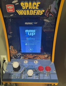 Arcade 1up Space Invaders Countercade Counter Cade Machine Tested Working - Picture 1 of 1