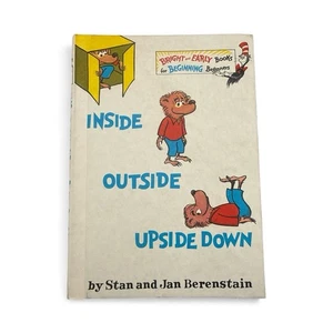 Dr. Seuss Inside Outside Upside Down First Edition 1968 Hardcover Vintage - Picture 1 of 8