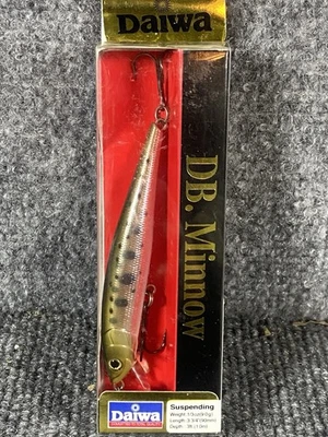 "Señuelo de trucha arco iris Daiwa DB Minnow suspendido 1/3 oz 3-3/4"" DB9SP22 NUEVO Foto 1 de 4