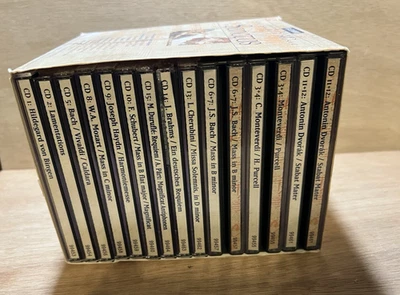 Sanctus:  1000 Years of Sacred Music -Boxed Set of 15 CDs Complete! Box ship 2U! - Image 1 of 4