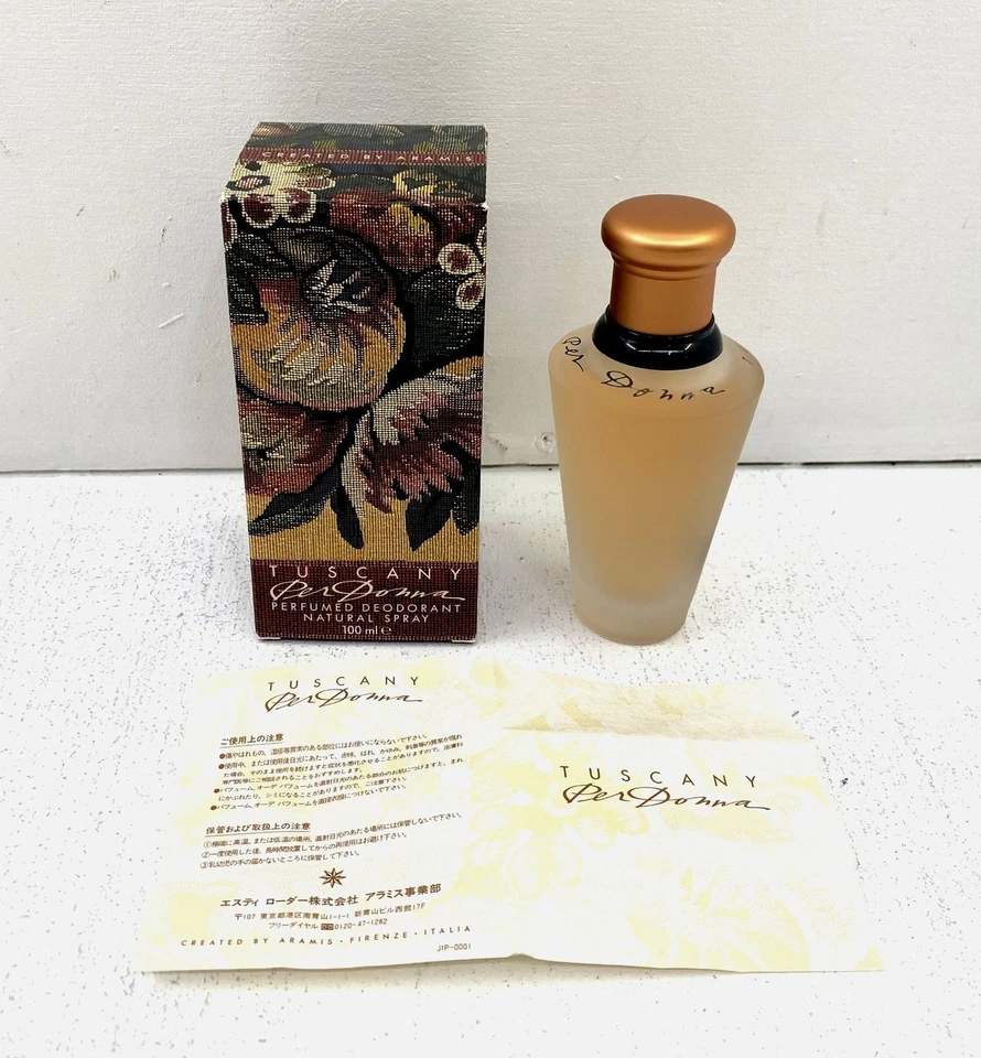 Tuscany Per Donna 香水除臭止汗剂 100 毫升 3.4 盎司喷雾 停产香氛 — 第 1/4 张图片