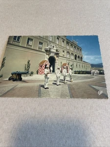 Principality of Monaco French Riviera Changing of the Guard Postcard - Picture 1 of 3