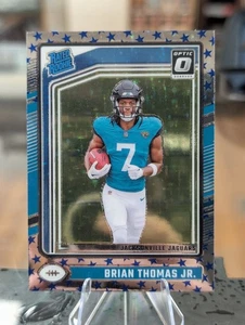 2024 Panini Donruss Optic - Rated Rookie Brian Thomas Jr. #214 Stars Prizm (RC) - Picture 1 of 10