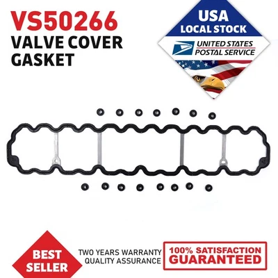 Fits 1998-2004 For Jeep Grand Cherokee L6 4.0L Cylinder Valve Cover Gasket Set - Image 1 of 4