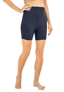 Swim 365 Women's Plus Size Swim Boy Short - Picture 1 of 17
