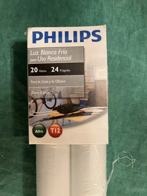 Philips F20T12/CW/Alto 24" 20W t12 4100K Fluorescent Light Tube 2 Pack  - Image 1 of 3