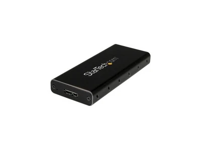 StarTech.com SM21BMU31C3 M.2 SSD Enclosure for M.2 SATA SSDs - USB 3.1 (10Gbps) - Image 1 of 4