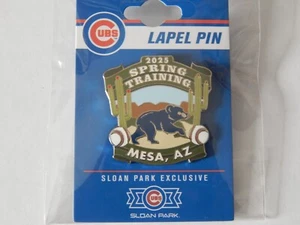 2025 CHICAGO CUBS MLB EXCLUSIVE OFFICIAL SPRING TRAINING CACTUS LEAGUE TEAM PIN - Picture 1 of 4