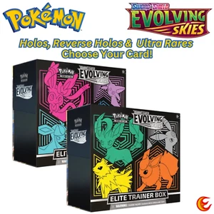 Pokemon Evolving Skies Holos Reverse Holos & Ultra Rares Choose Your Card! NM - Picture 1 of 43