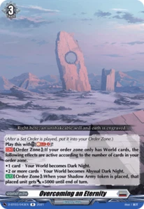 x1 Overcoming an Eternity - D-BT03/043EN - R CFV M/NM - Picture 1 of 1