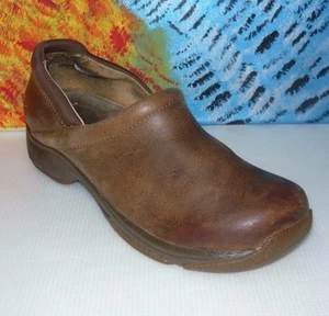 Zuecos profesionales Dansko de cuero marrón para mujer talla EU 41 US 10,5-11 - Imagen 1 de 8