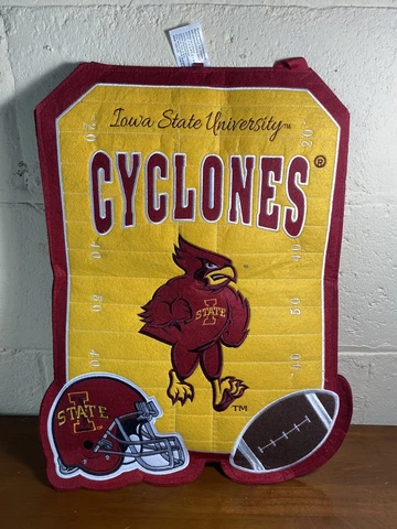 Iowa State Cyclones Football Hanging Wall Art ~ 19x15” Cover