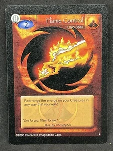 MAGI NATION TCG PROMO DEMO FLAME CONTROL NM ENG - Imagen 1 de 2