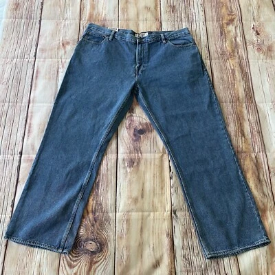 Pantalones de mezclilla Big Mac para hombre 40x30 azul carpintero ropa de trabajo construcción recta NUEVO Foto 1 de 4