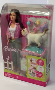 Mattel 2006 Barbie Teresa & Mika gatto con lettiera set sigillato tempo di pulizia - Foto 1 di 13