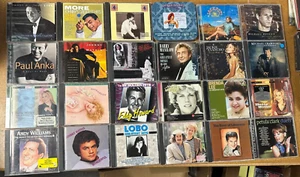 Bundle of 24 Pop Vocal CDs-Classical/Big-Band/-AnneMurray/Lobo/BetteMidler/Etc - Picture 1 of 6