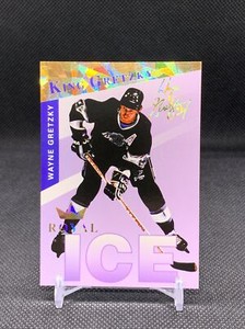 Wayne Gretzky 1993/93 Royal Ice “King Gretzky” Promo Card Gold LA KINGS CW612