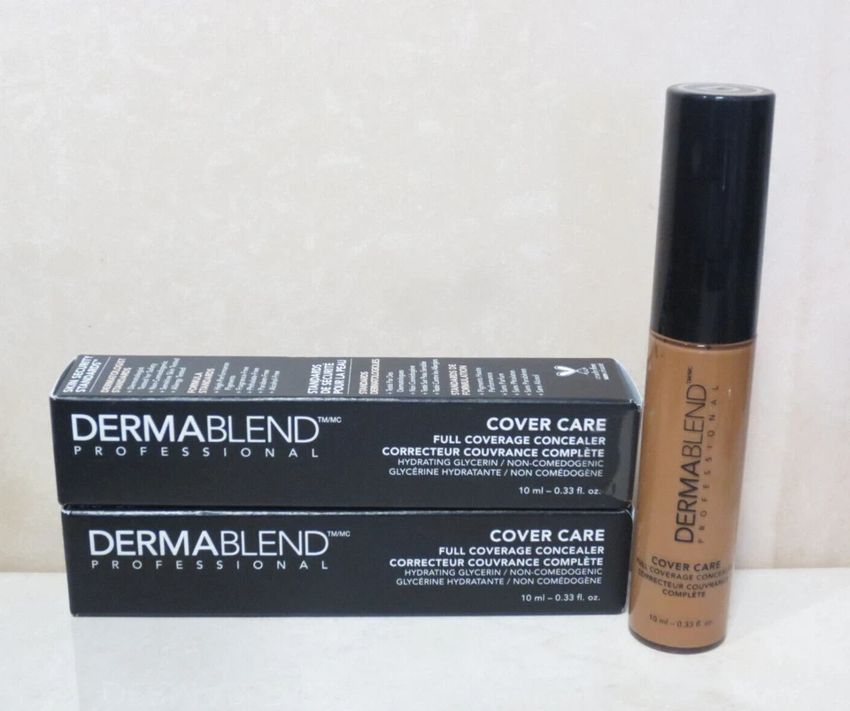 (2) DERMABLEND COVER CARE FULL COVERAGE CONCEALER SHADE 50W 0.33 OZ BOXED - Image 1 of 4