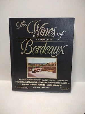 Wines of Bordeaux VHS World's Greatest Jane Crawford Wine Making Documentary - Image 1 of 4