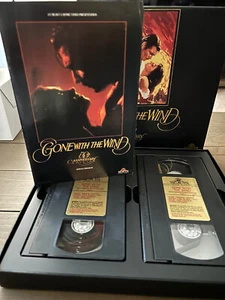 Gone With The Wind RARE 50th Anniversary Edition BOX SET Colorized 1989 VHS - Picture 1 of 4