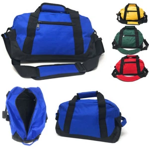 1 Dozen Sports 14" Duffle Duffel Bags School Travel Gym Luggage Wholesale Bulk - Picture 1 of 13