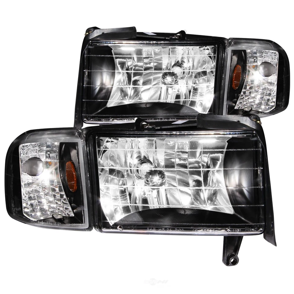 Conjunto de faros para Dodge Ram 2500 1994-2002, Ram 3500 Ram 1500 ANZO Foto 1 de 2