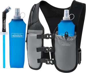 Laufweste Damen Herren verstellbare Brustgurte Laufen Trinkweste 500 ml - Bild 1 von 1