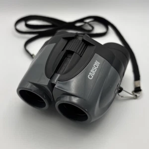 Carson Field Binoculars Compact 10-30x21 mm 3.3°~1.6° Grey/Black Work Great - Picture 1 of 21