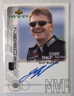 2000 Upper Deck MVP ProSign #PSJB Jeff Burton - Image 1 of 2