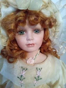 17 " Samantha Medici Doll Coa Attached To Back And Informational Card Attached - Picture 1 of 11