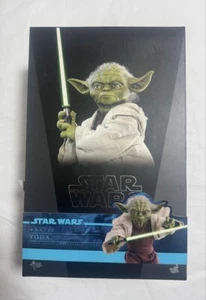 Hot Toys Star Wars Episodio II El Ataque de los Clones Yoda MMS495 Escala 1/6 Japón - Imagen 1 de 3