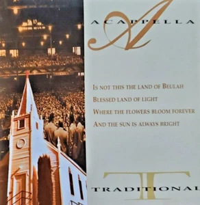 Acappella Traditional - Audio CD By Acappella Series **EXCELLENT CONDITION** - Imagen 1 de 1