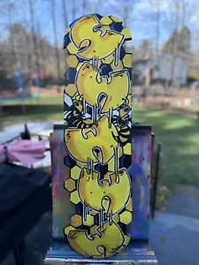 Shortiez inchiostro graffiti arte skatedeck acero 8,5 art Wu Tang clan api skateboard - Foto 1 di 1