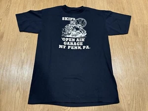 Vtg 70’s L T-shirt Skip’s Volkswagen VW Beetle Bug Hot Rod Garage Mt Penn PA - Picture 1 of 5