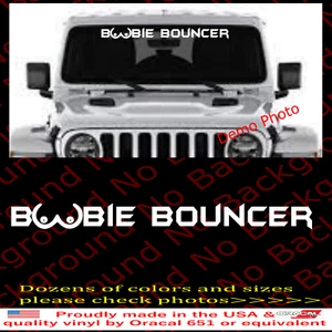 Boobie Bouncer Boobs Car Truck Windshield Vinyl Decal for Dark Knight RC160 - Picture 1 of 9