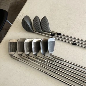 Magique 3,5,7 Wood 5,6,8,9,PW,SW Golf Clubs Right Handed Great Condition! - Picture 1 of 18