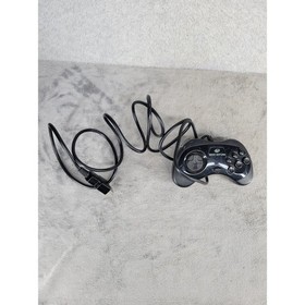 Sega Saturn Control Pad Wired Controller Black MK-80116 OEM Authentic Mens Video